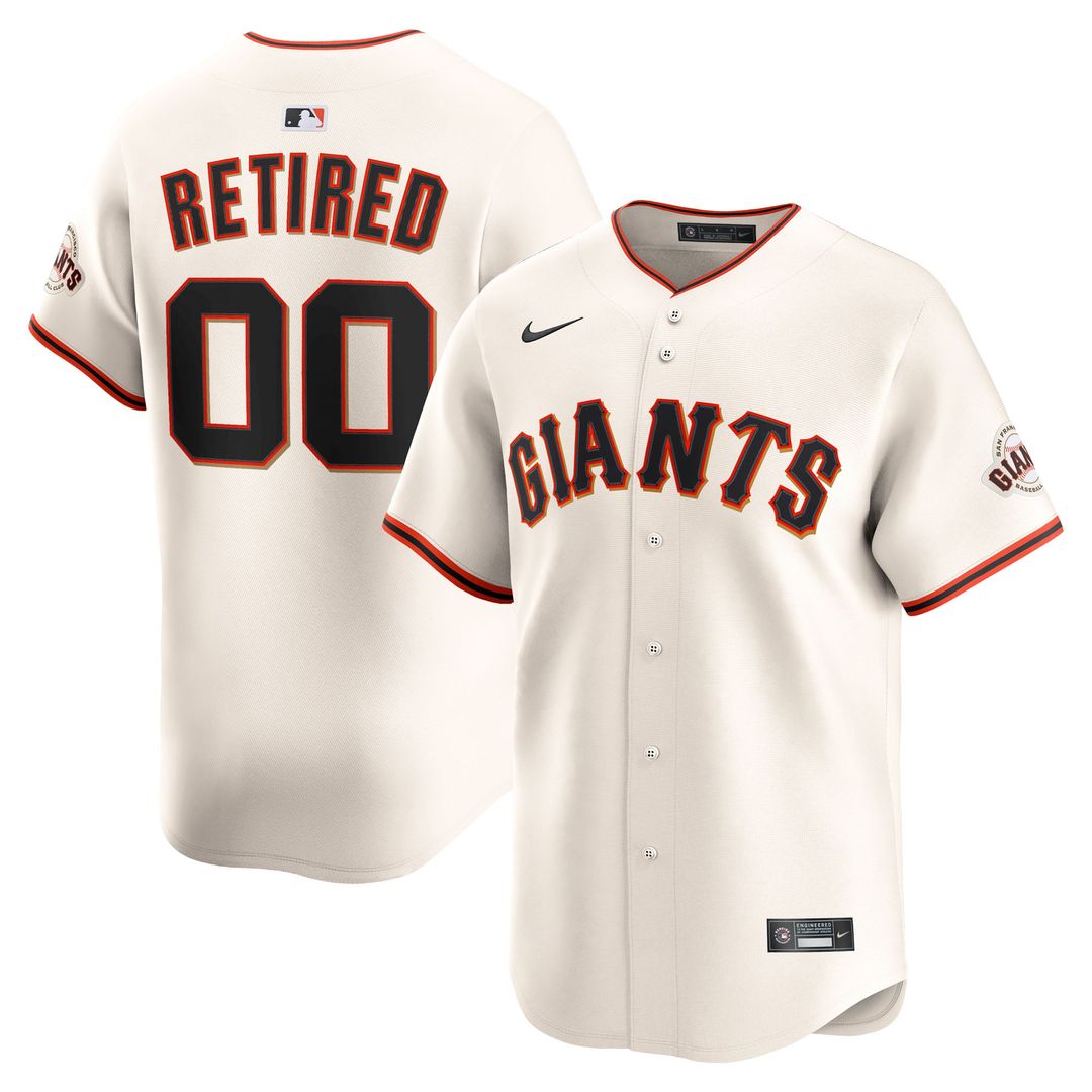 San Francisco Giants | Nike Cream Home Limited Pick-A-Player Retired Roster Jersey
