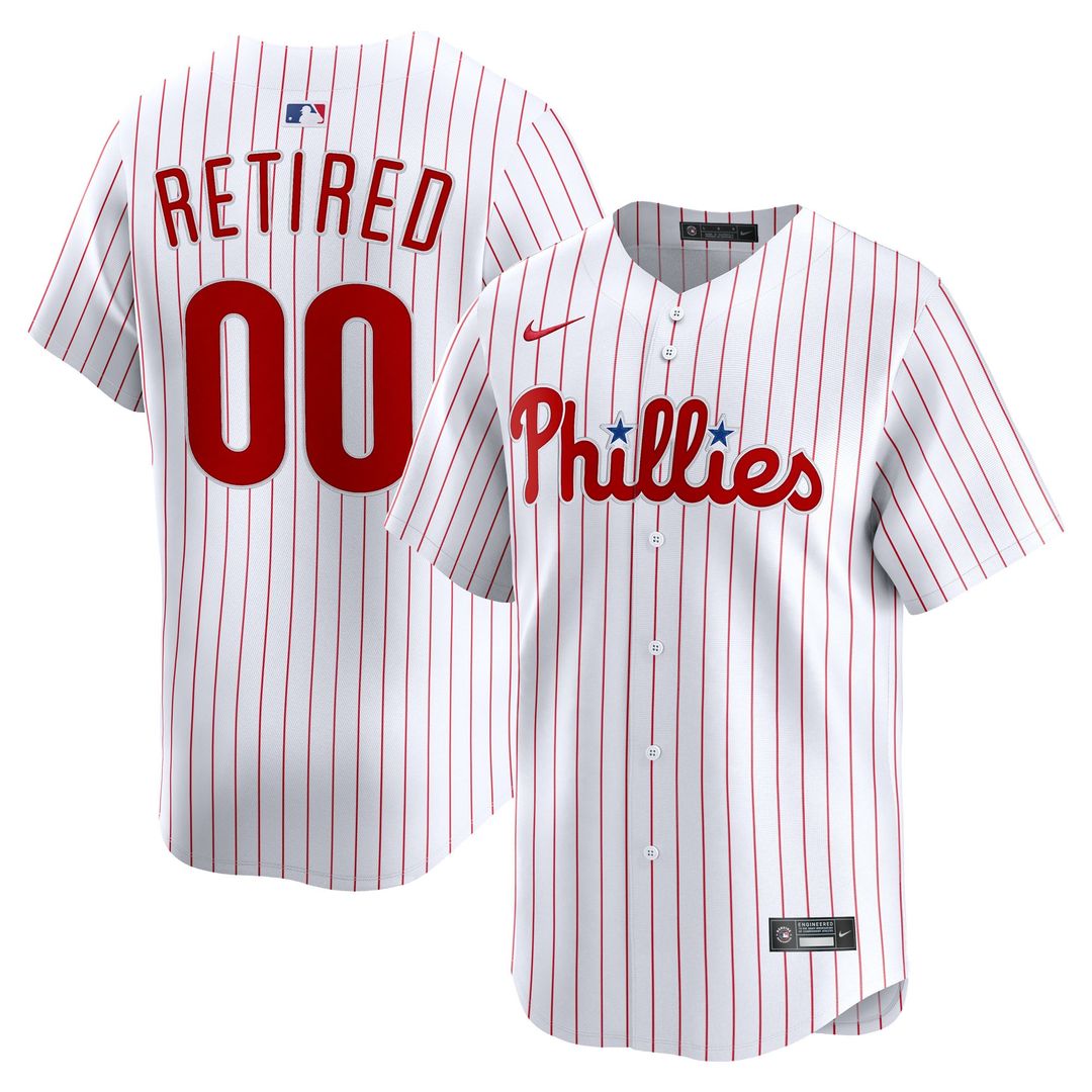 Philadelphia Phillies | Nike White Home Limited Pick-A-Player Retired Roster Jersey