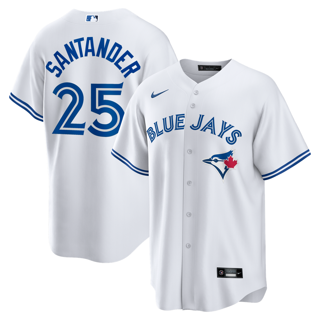Toronto Blue Jays Anthony Santander | Nike White Home Replica Jersey
