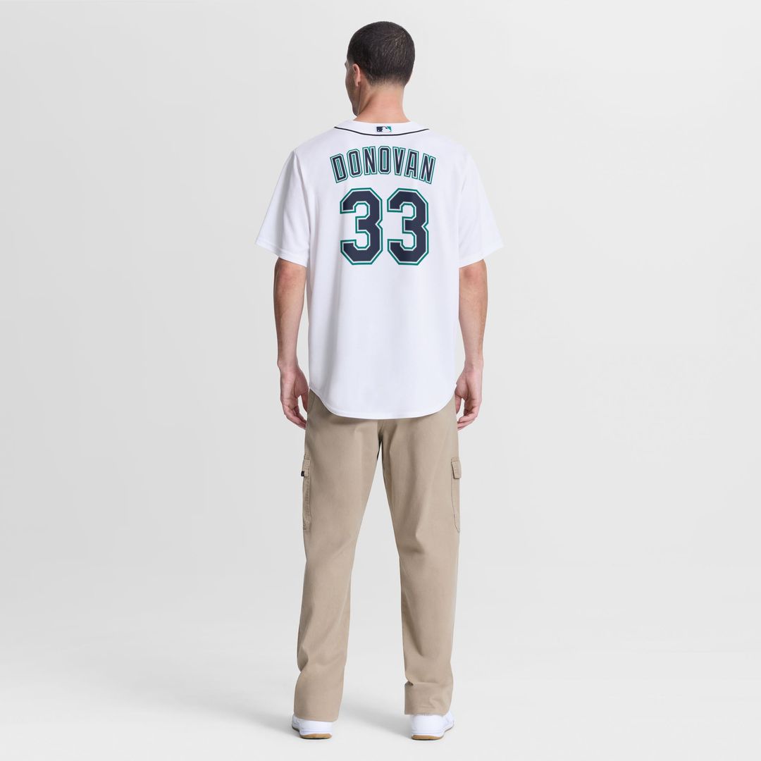 Seattle Mariners Brendan Donovan | Nike White Home Replica Jersey