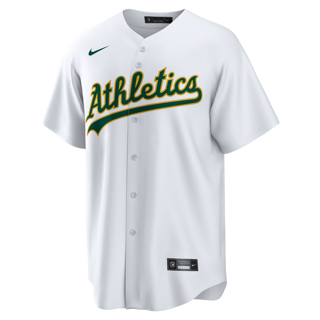 Athletics Lawrence Butler | Nike White Home Replica Jersey