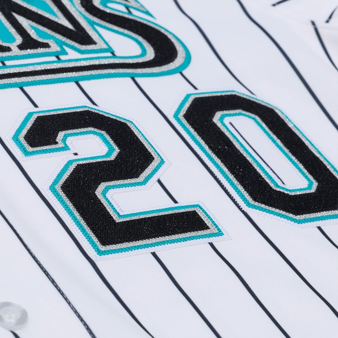 Florida Marlins Miguel Cabrera | Mitchell & Ness White 2003 Cooperstown Collection Authentic Jersey