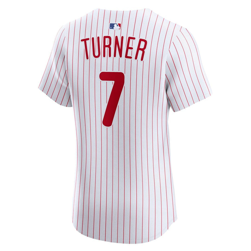 Philadelphia Phillies Trea Turner | Nike White Home Elite Jersey