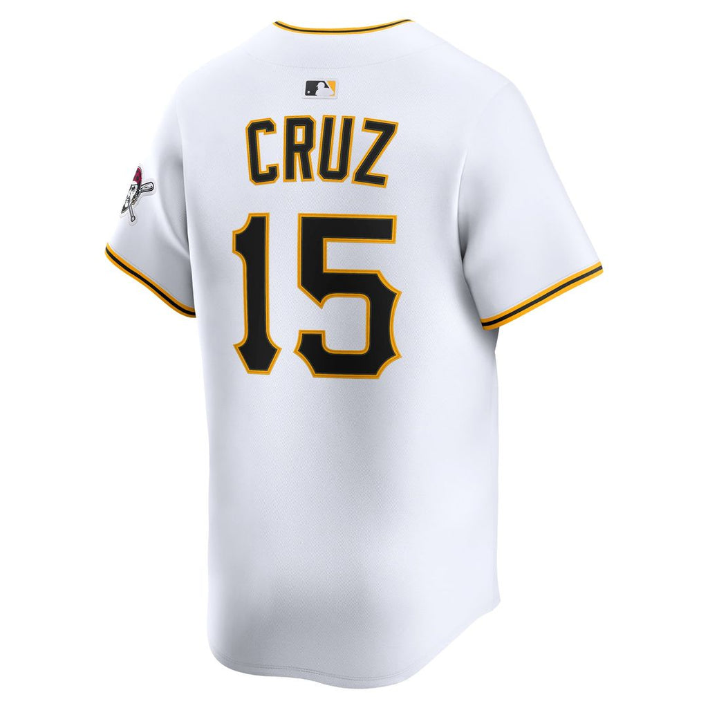 Pittsburgh Pirates Oneil Cruz | Nike White Home Limited Player Jersey