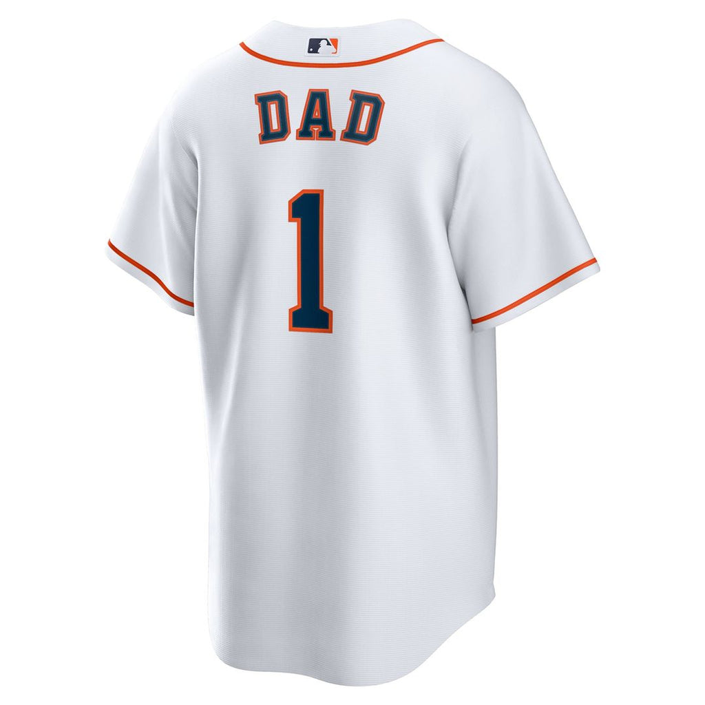 Houston Astros | Nike White #1 Dad Home Replica Jersey