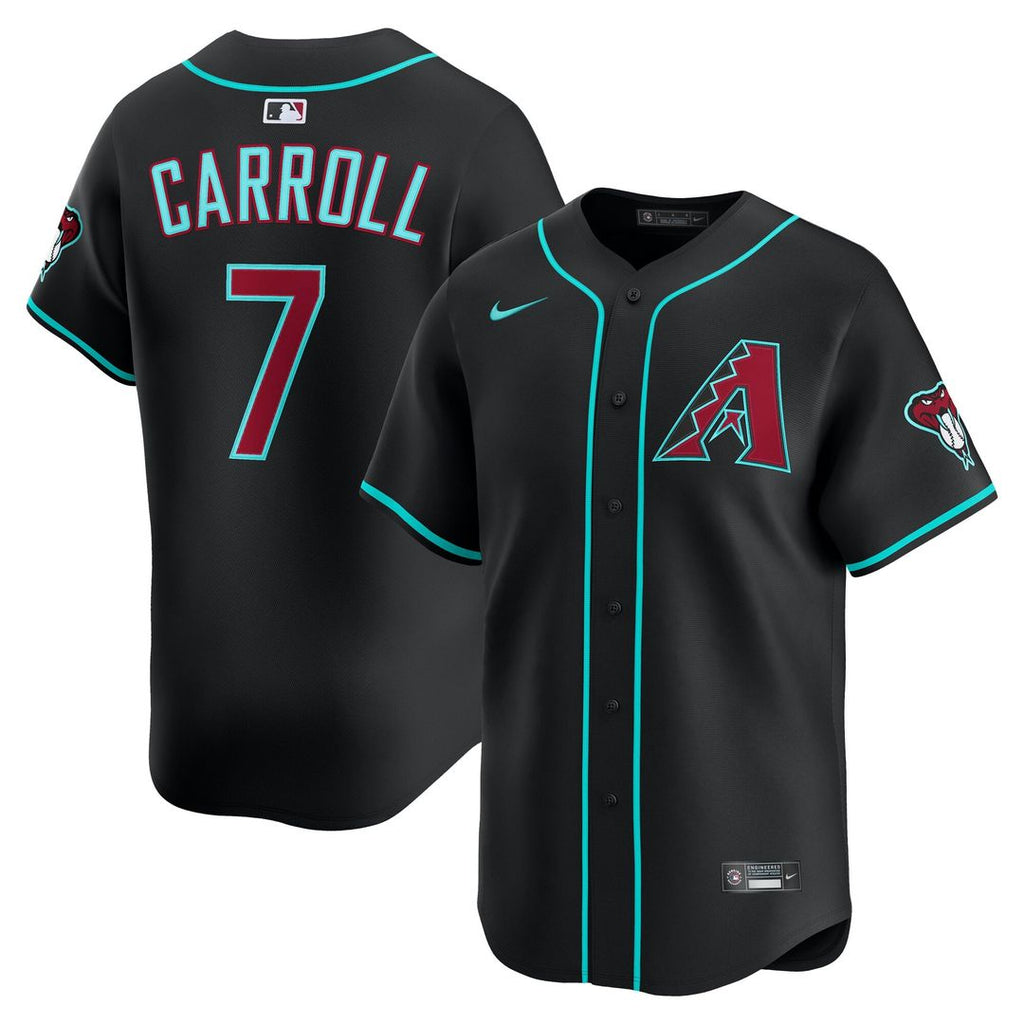 Arizona Diamondbacks Corbin Carroll | Nike Black Alternate Limited Player Jersey