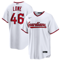 Cleveland Guardians Nathaniel Lowe | Nike White Home Replica Jersey