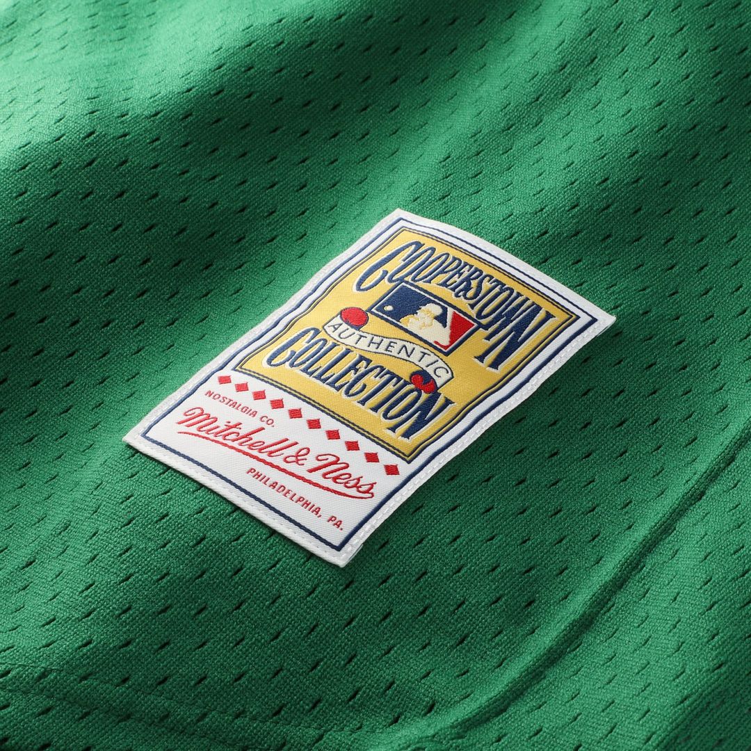 Boston Red Sox David Ortiz | Mitchell & Ness Kelly Green Big & Tall Cooperstown Collection Mesh Batting Practice Jersey