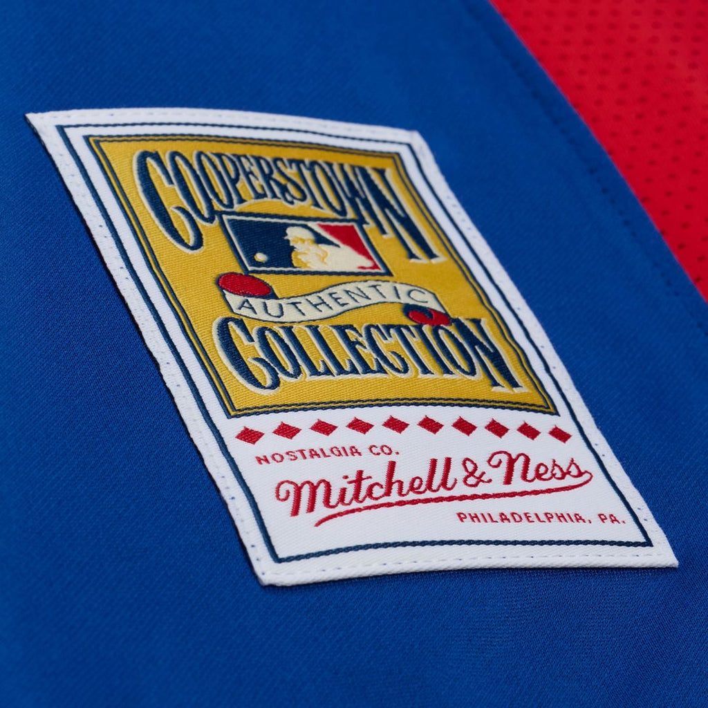 Texas Rangers Adrian Beltre | Mitchell & Ness Royal Cooperstown Mesh Batting Practice Button-Up Jersey