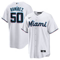 Miami Marlins Agustín Ramírez | Nike White Home Replica Jersey