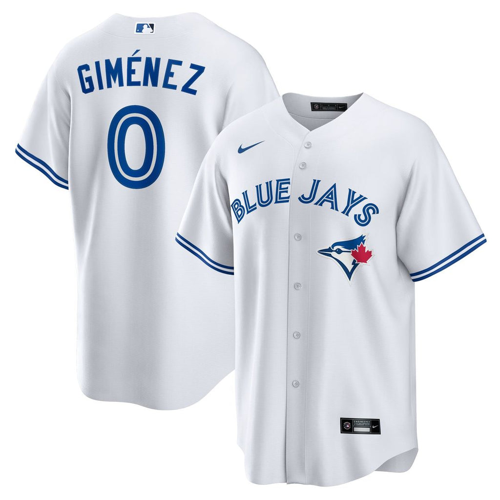 Toronto Blue Jays Andres Gimenez | Nike White Home Replica Jersey