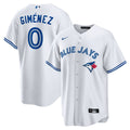 Toronto Blue Jays Andres Gimenez | Nike White Home Replica Jersey