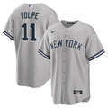 New York Yankees Anthony Volpe | Nike Gray Road Replica Jersey