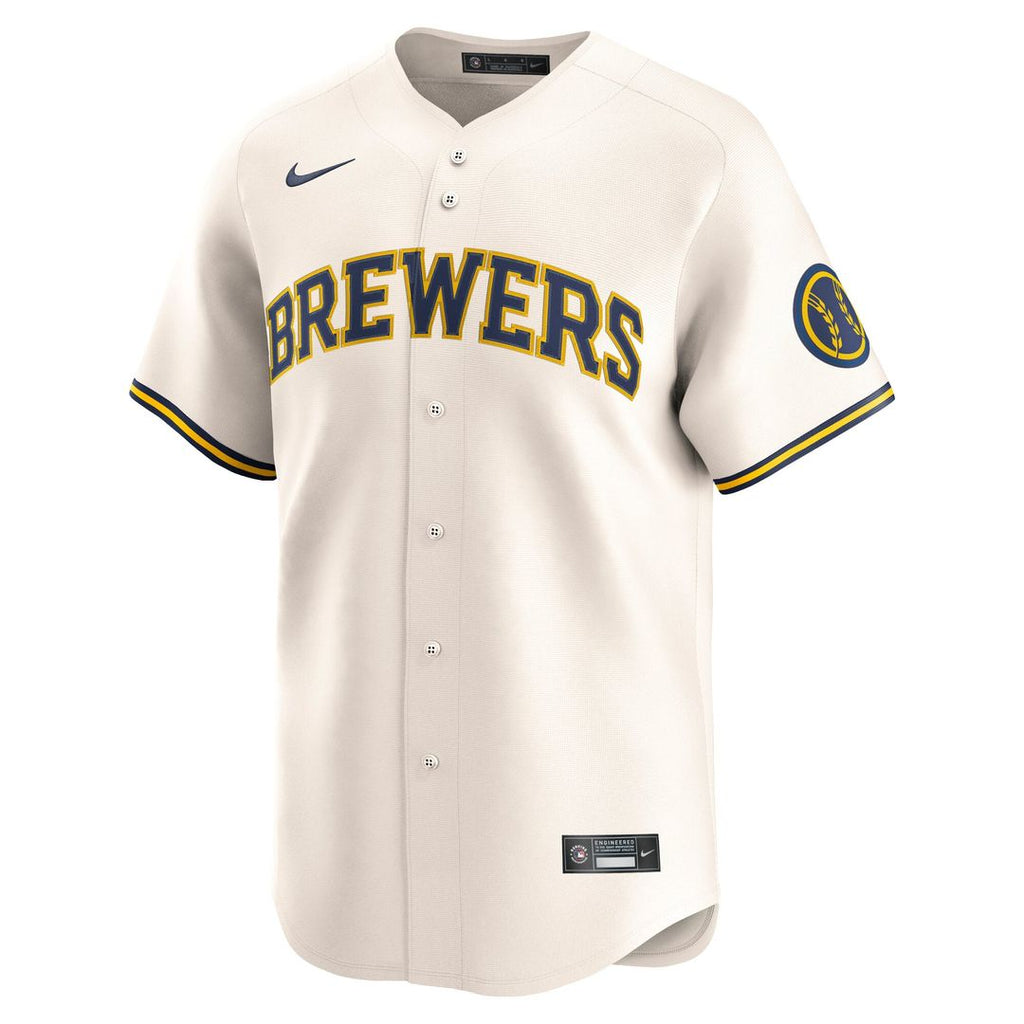 Milwaukee Brewers | Nike Cream Home Limited Jersey