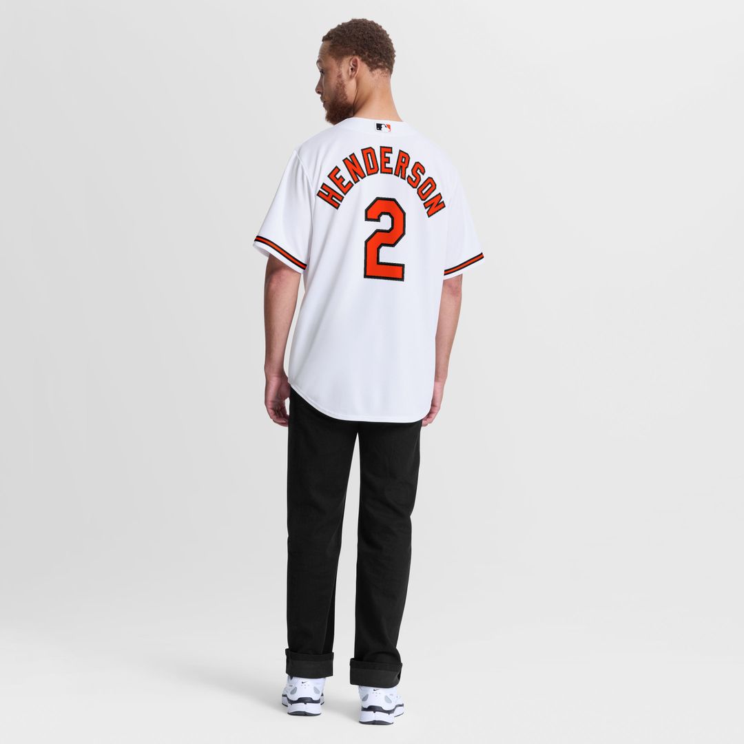 Baltimore Orioles Gunnar Henderson | Nike White Home Replica Jersey