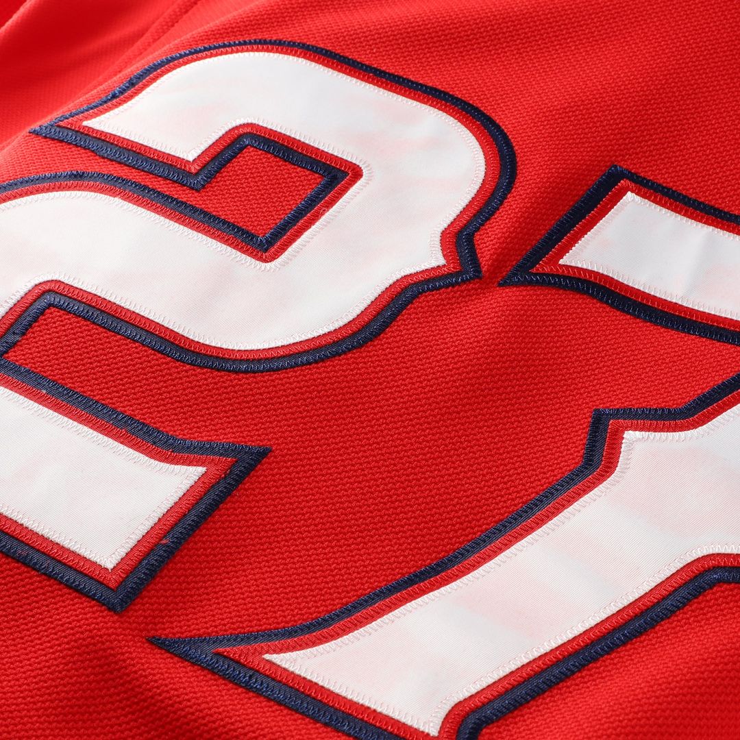 California Angels Vladimir Guerrero | Mitchell & Ness Red Authentic Batting Practice Jersey