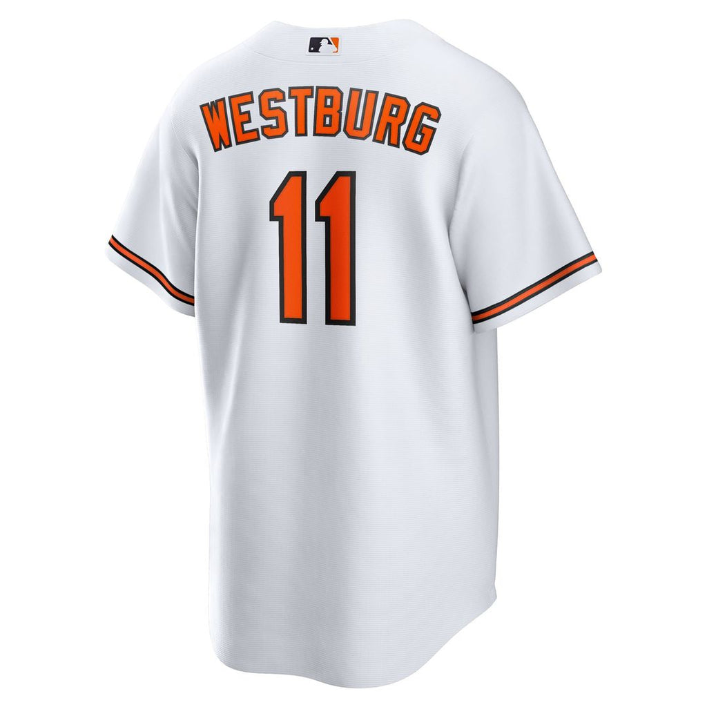 Baltimore Orioles Jordan Westburg | Nike White Home Replica Jersey