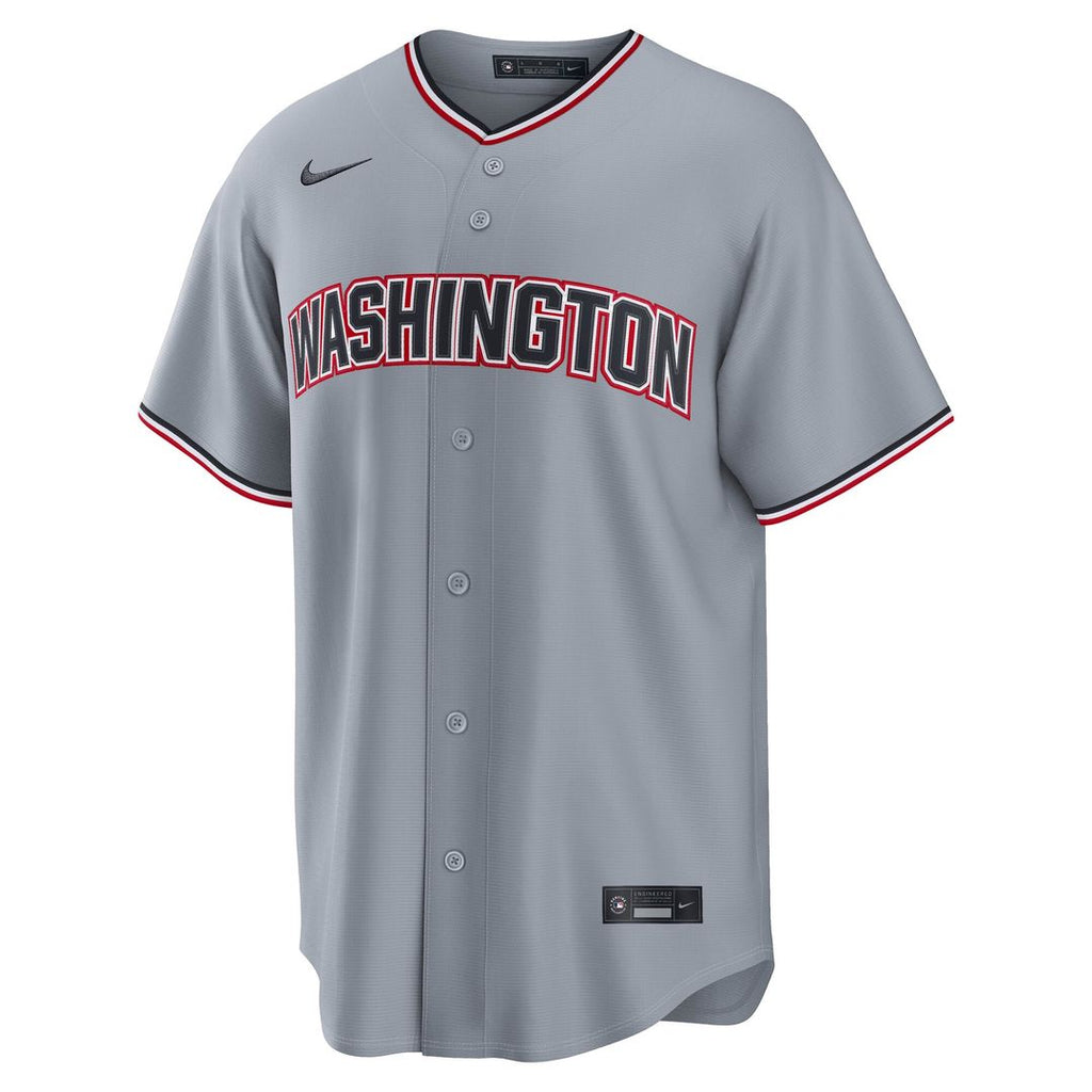 Washington Nationals Dylan Crews | Nike Gray Road Replica Jersey