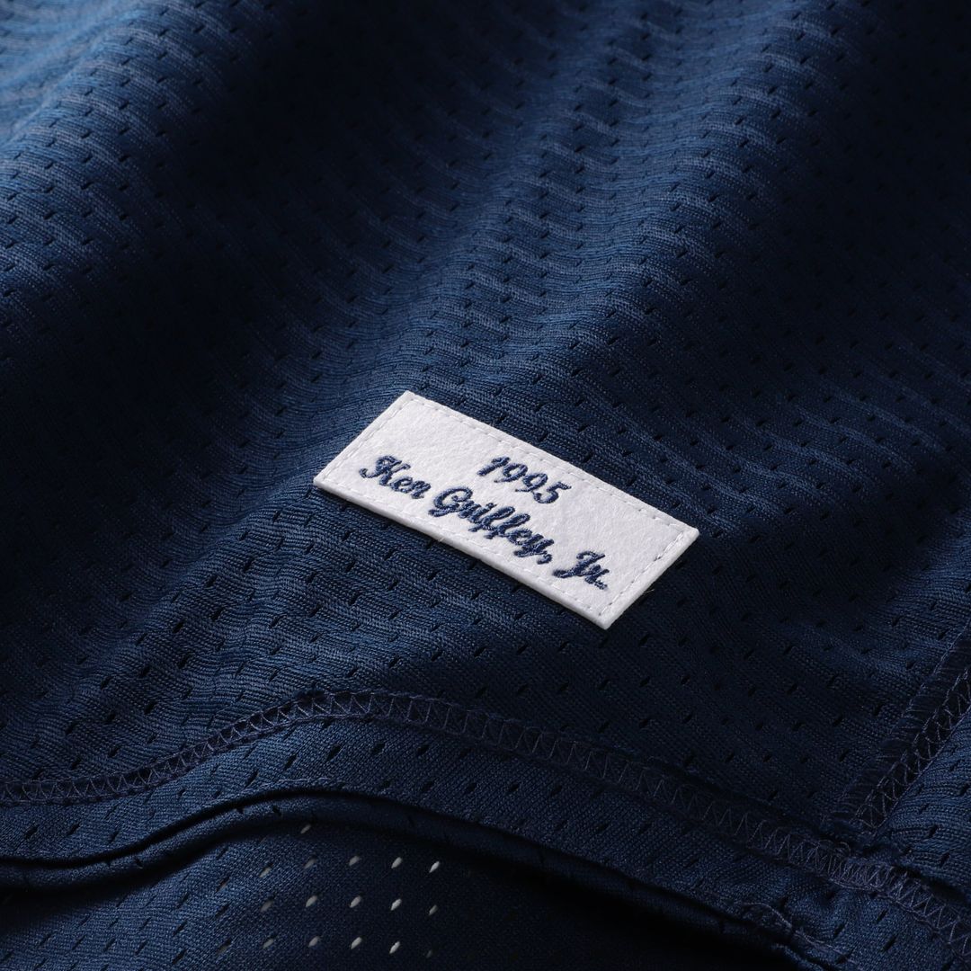 Seattle Mariners Ken Griffey Jr. | Mitchell & Ness Royal Big & Tall Cooperstown Collection Mesh Batting Practice Jersey