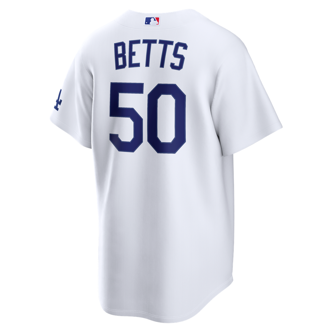 Los Angeles Dodgers Mookie Betts | Nike White Home Stadium Jersey