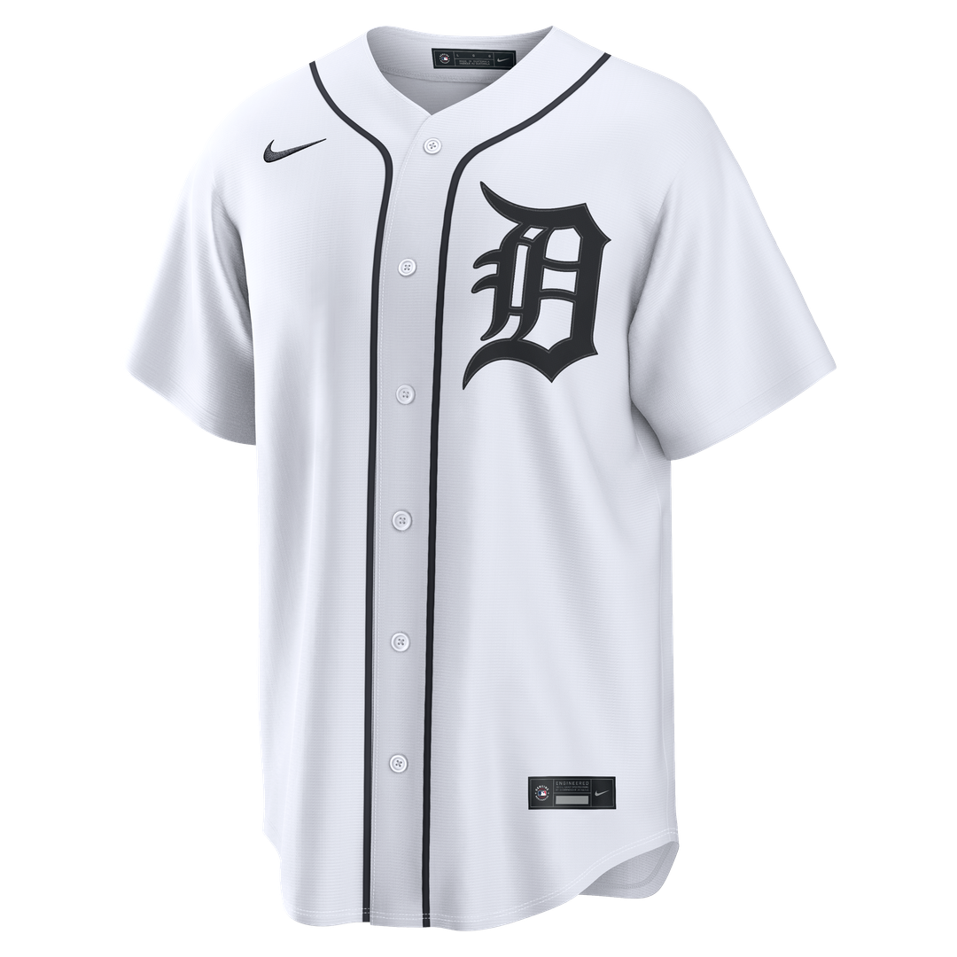 Detroit Tigers | Nike White Home Replica Custom Jersey
