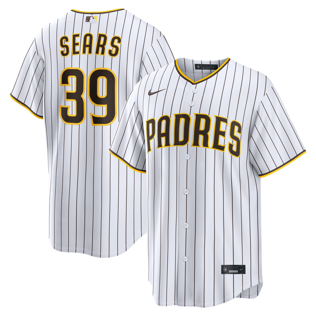 San Diego Padres JP Sears | Nike White Home Replica Jersey