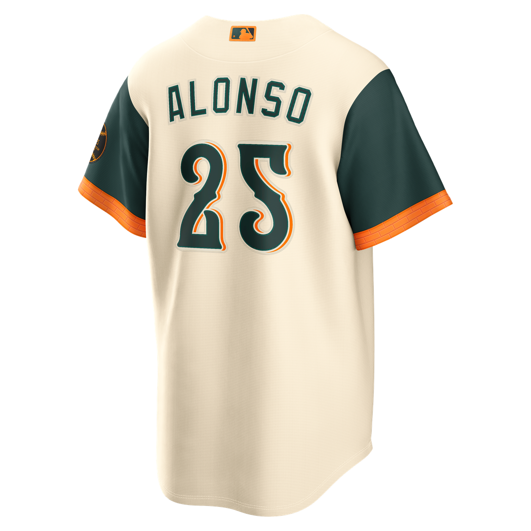 Baltimore Orioles Pete Alonso | Nike Cream 2026 City Connect Stadium Jersey