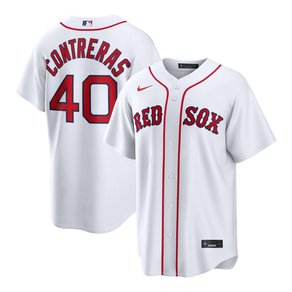 Boston Red Sox Willson Contreras | Nike White Home Replica Jersey