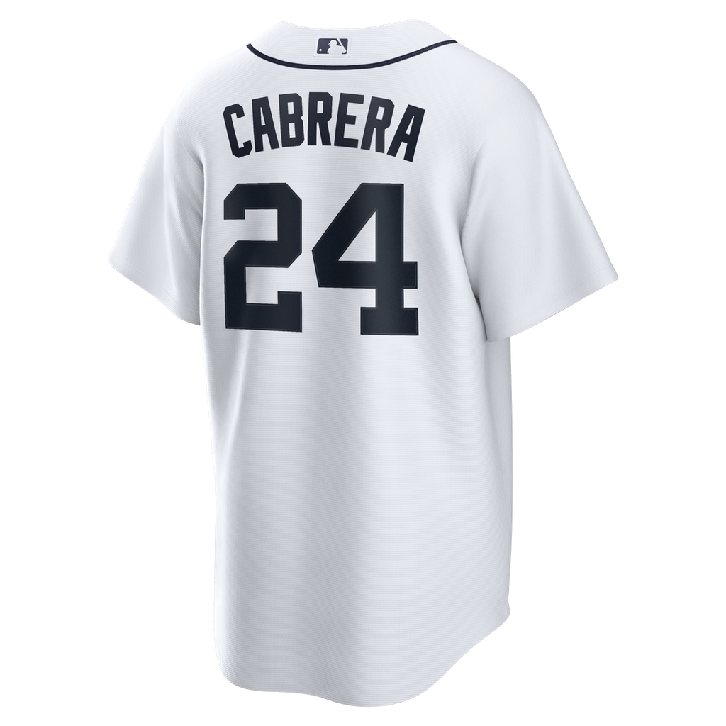 Detroit Tigers Miguel Cabrera | Nike White Home Retired Player Replica Jersey