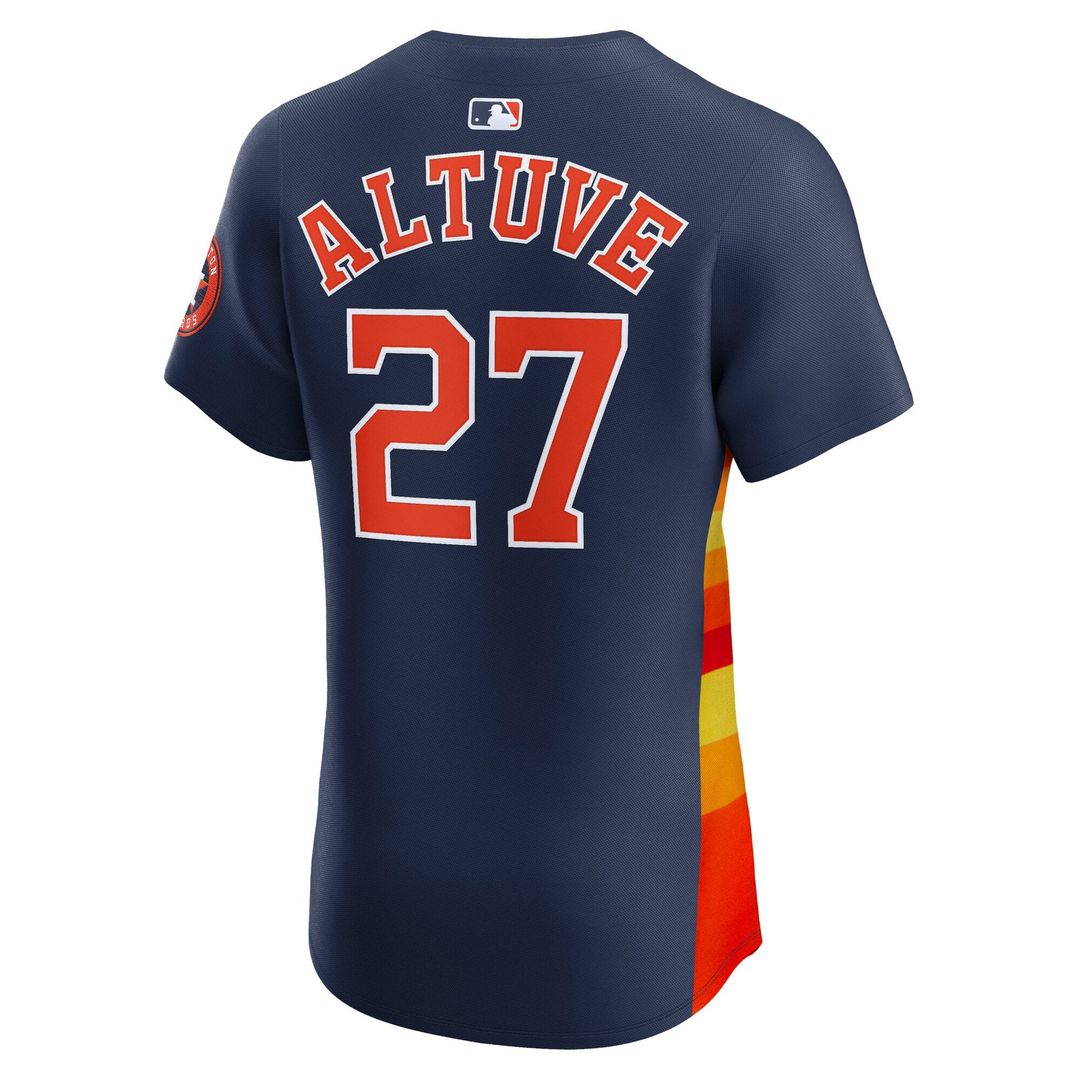 Houston Astros Jose Altuve | Nike Orange Alternate Elite Player Jersey