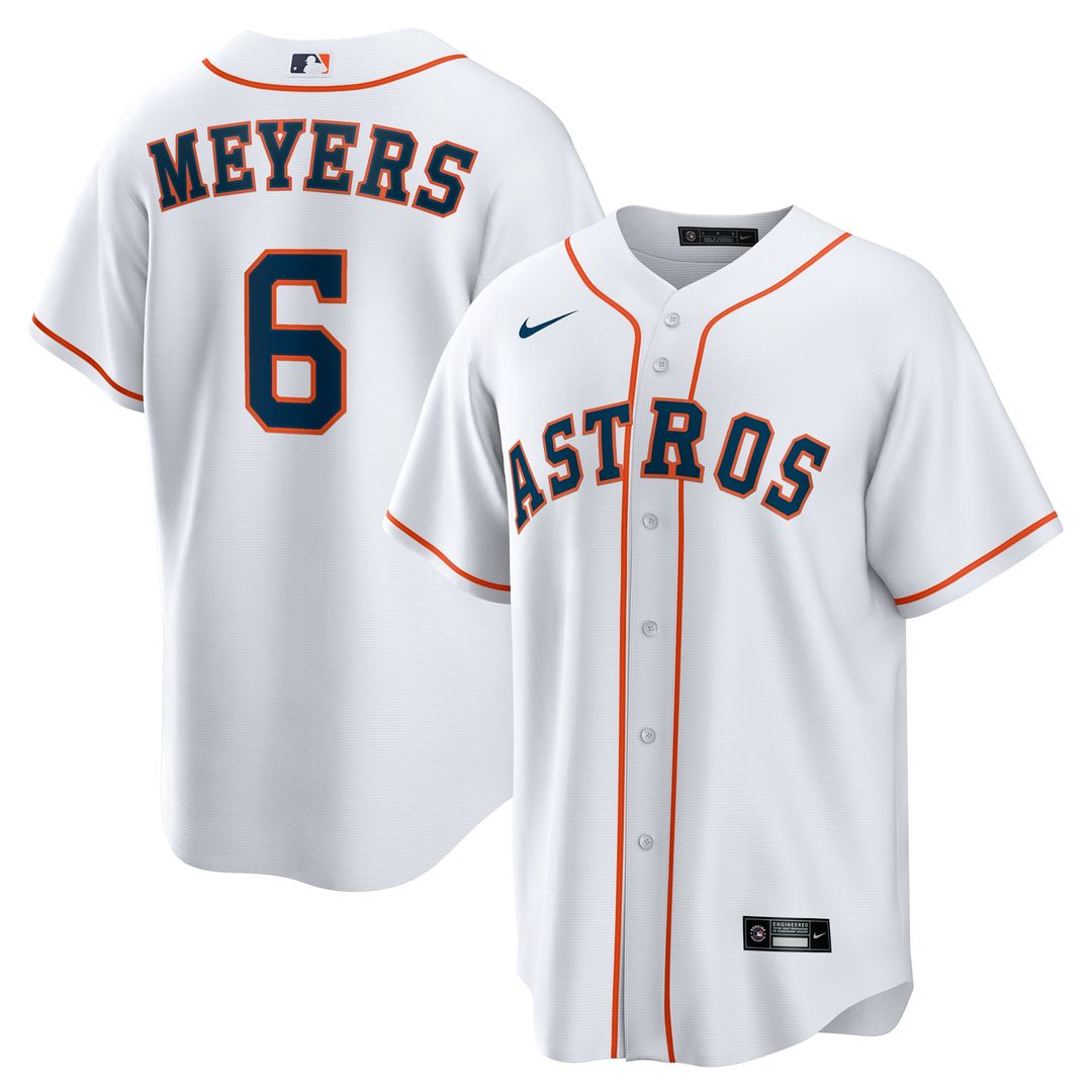 Houston Astros Jake Meyers | Nike White Home Replica Jersey
