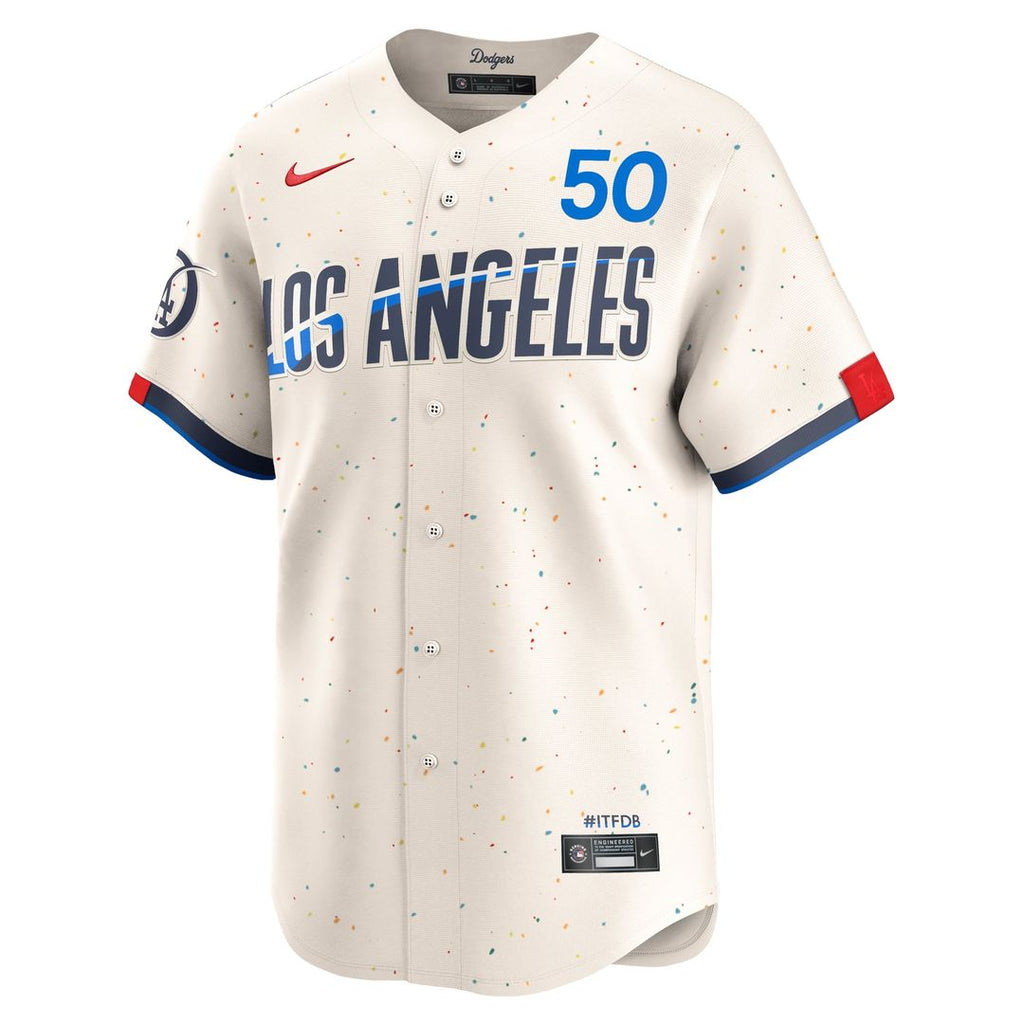 Los Angeles Dodgers Mookie Betts | Nike Cream City Connect Limited Player Jersey