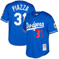 Los Angeles Dodgers Mike Piazza | Mitchell & Ness Royal Big & Tall Cooperstown Mesh Batting Practice Jersey