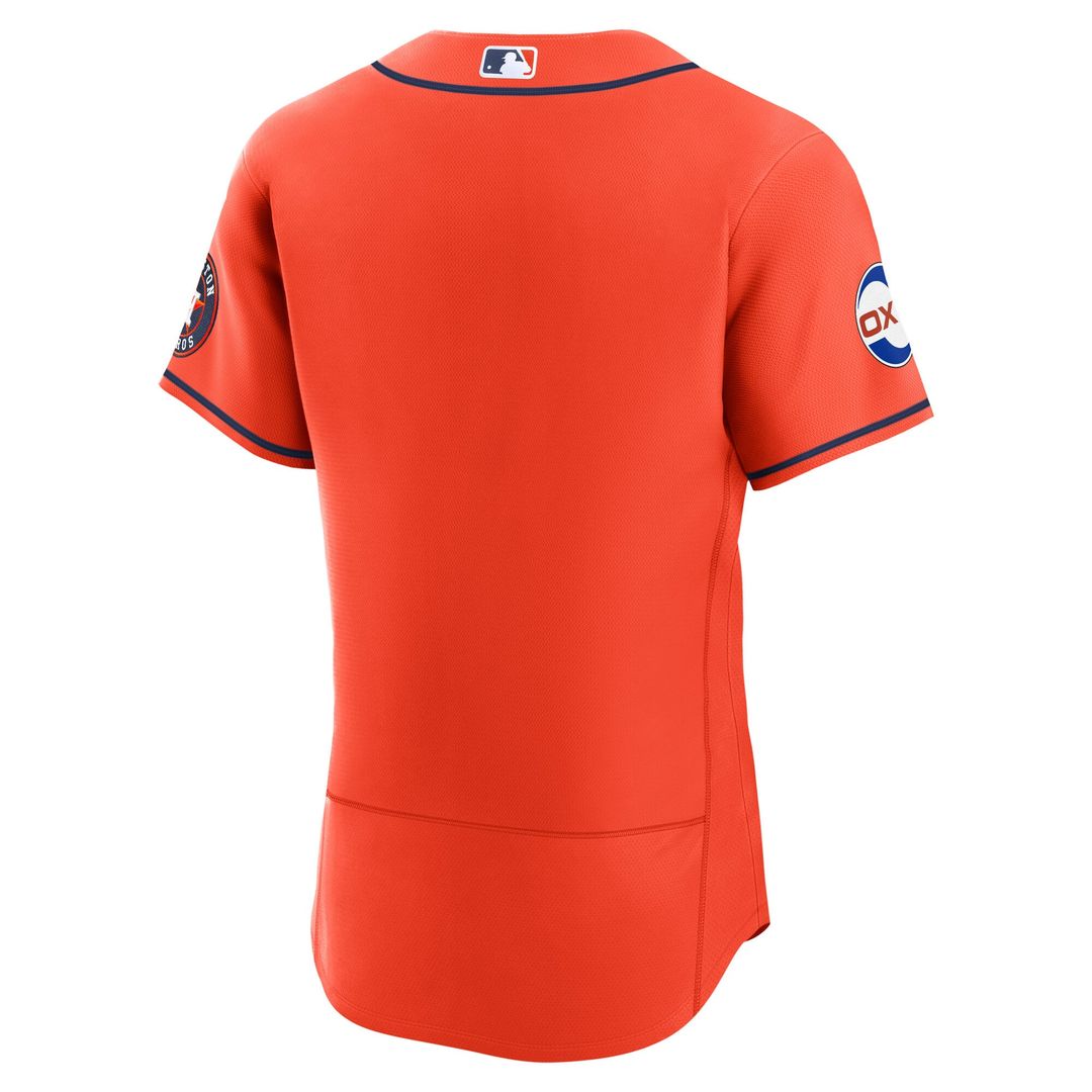 Houston Astros | Nike Navy Alternate Sponsor Patch Authentic Jersey