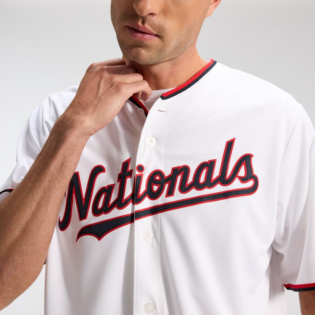 Washington Nationals CJ Abrams | Nike White Home Replica Jersey