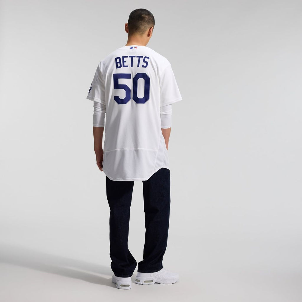 Los Angeles Dodgers Mookie Betts | Nike White Home Authentic Jersey