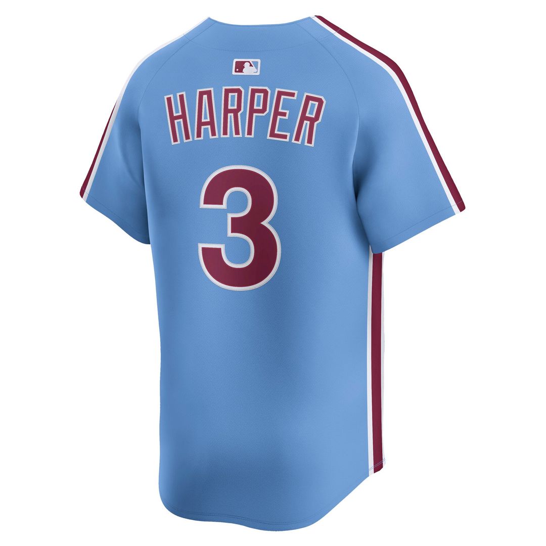 Philadelphia Phillies Bryce Harper | Nike Gray Road Limited Player Jersey