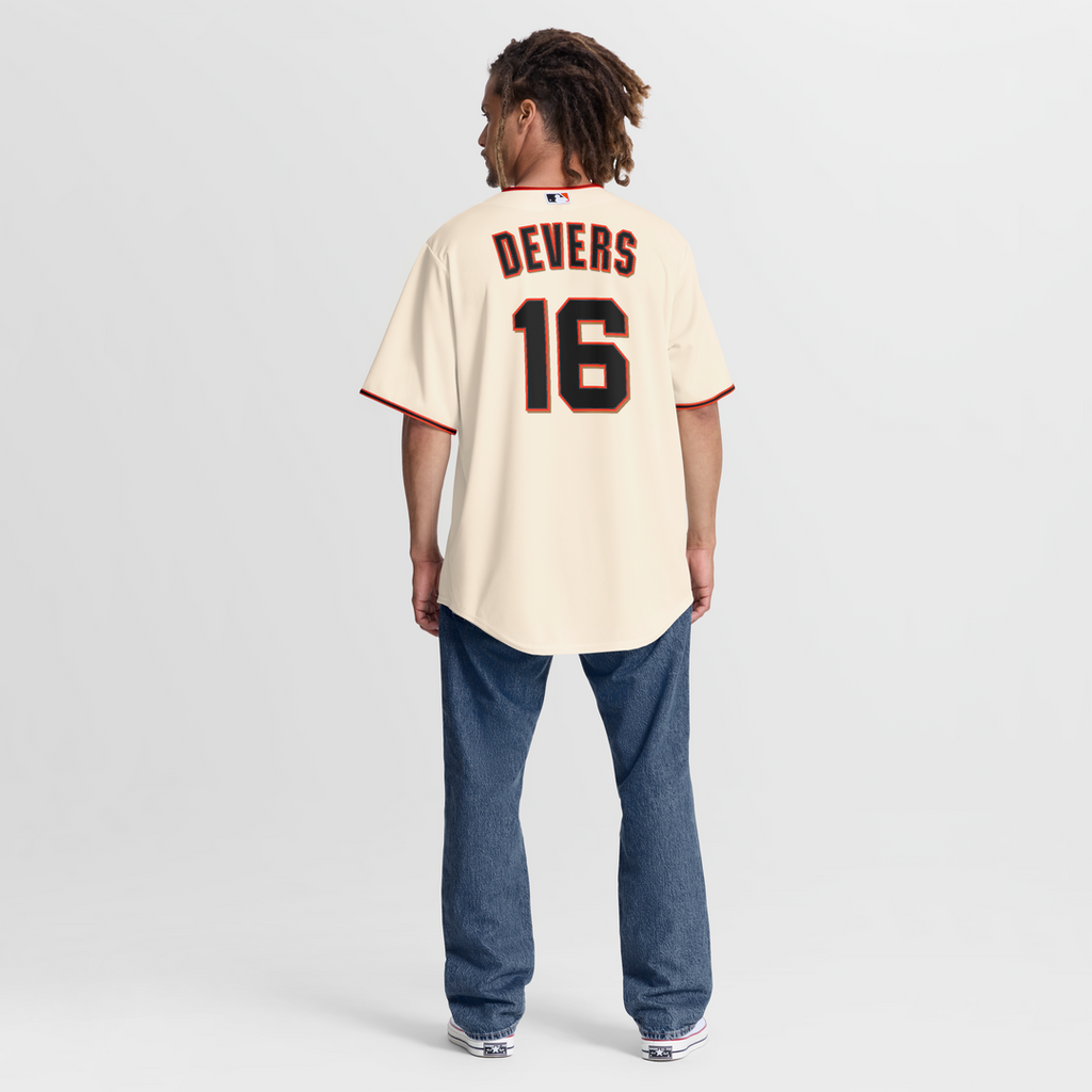 San Francisco Giants Rafael Devers | Nike Cream Home Replica Jersey