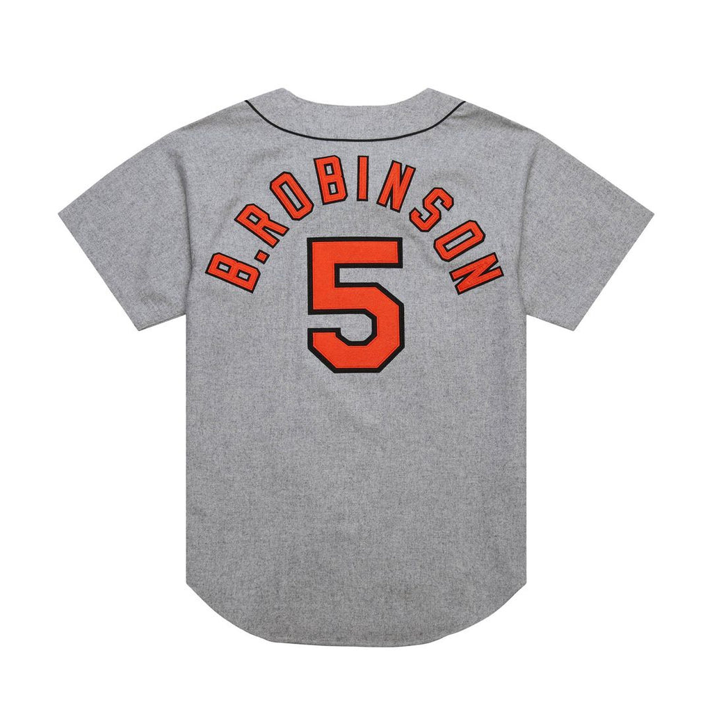 Baltimore Orioles Brooks Robinson | Mitchell & Ness Gray Cooperstown Collection 1966 Authentic Jersey