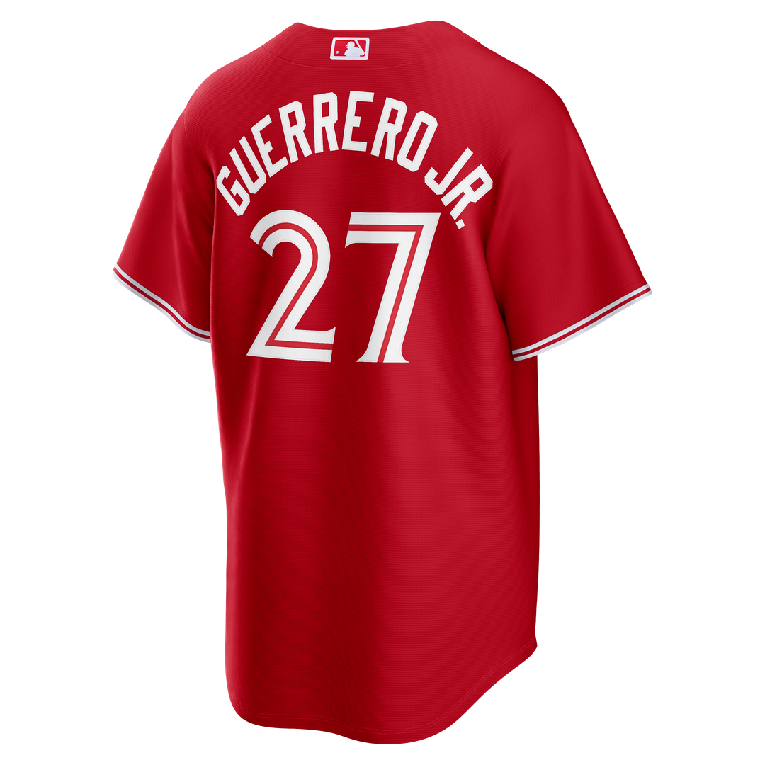 Toronto Blue Jays Vladimir Guerrero Jr. | Nike Red Canada Day Replica Jersey