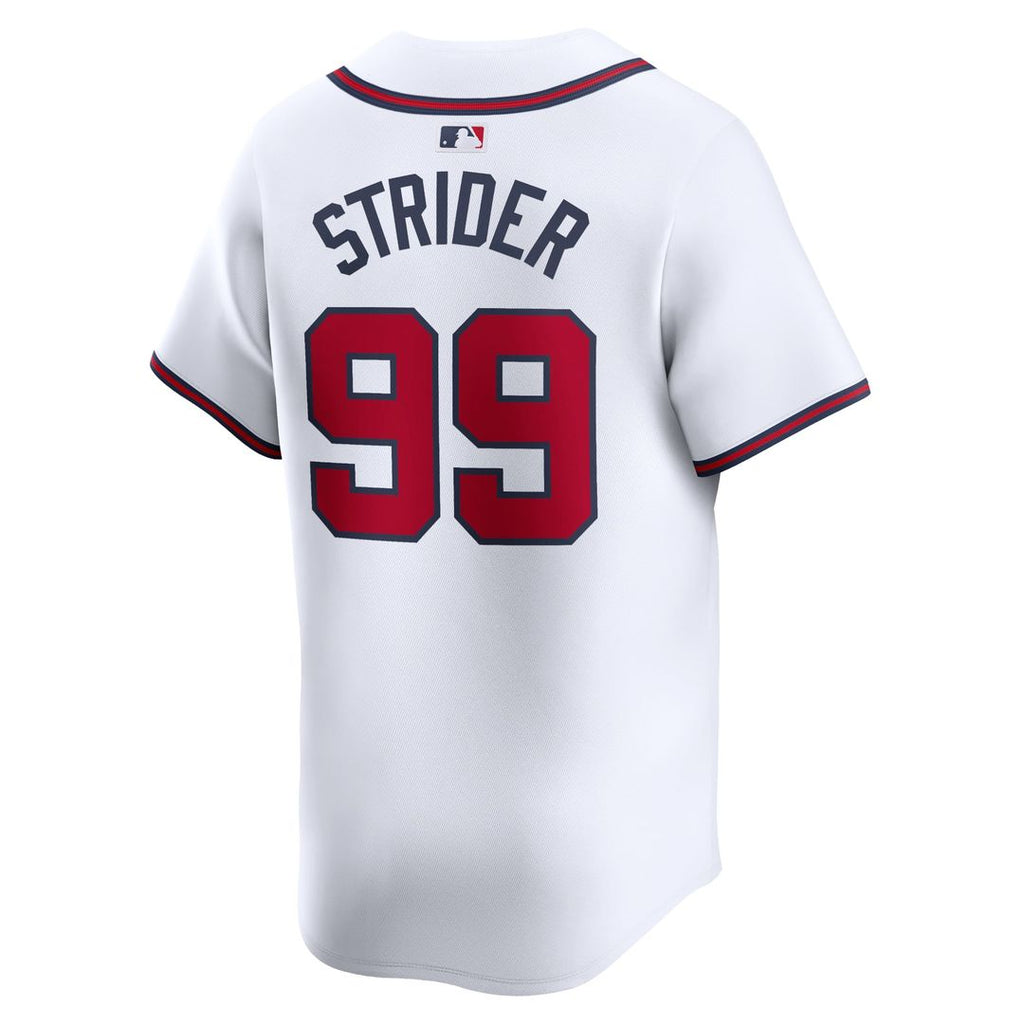 Atlanta Braves Spencer Strider | Nike White Home Limited Player Jersey