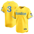 Boston Red Sox Ceddanne Rafaela | Nike Gold Alternate Limited Jersey