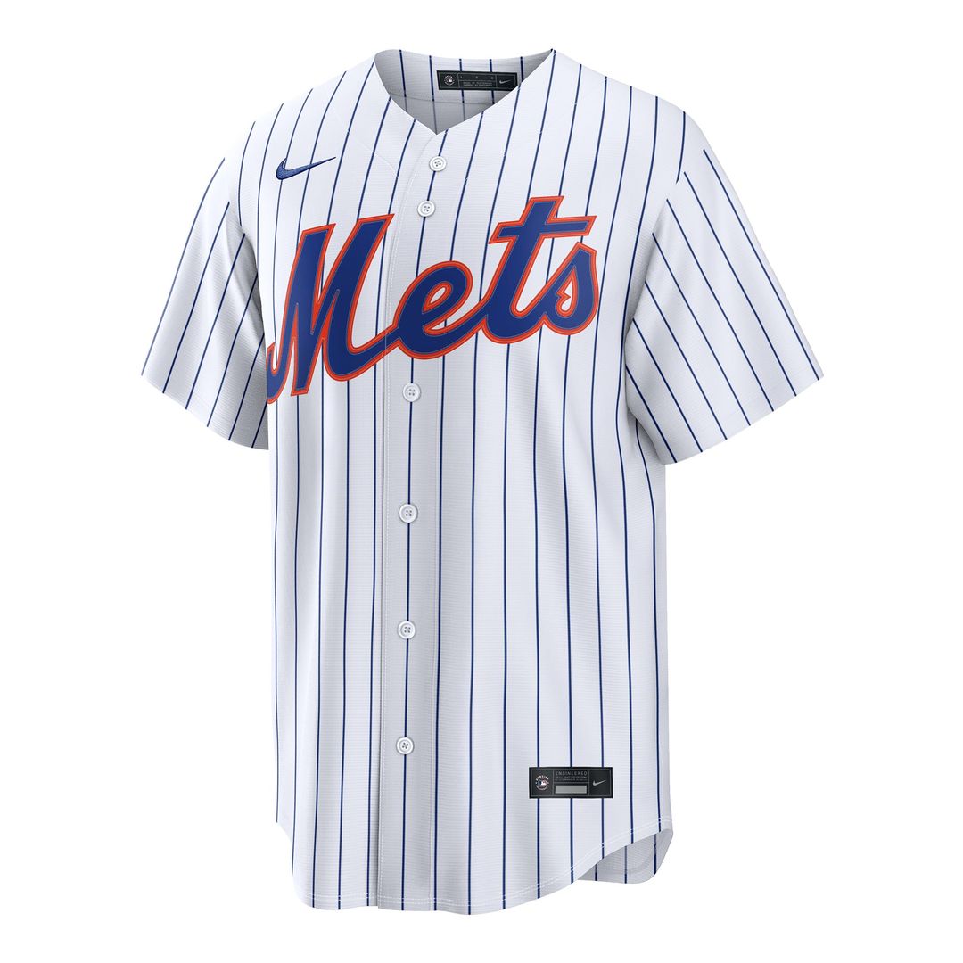 New York Mets Nolan McLean | Nike White Home Replica Jersey