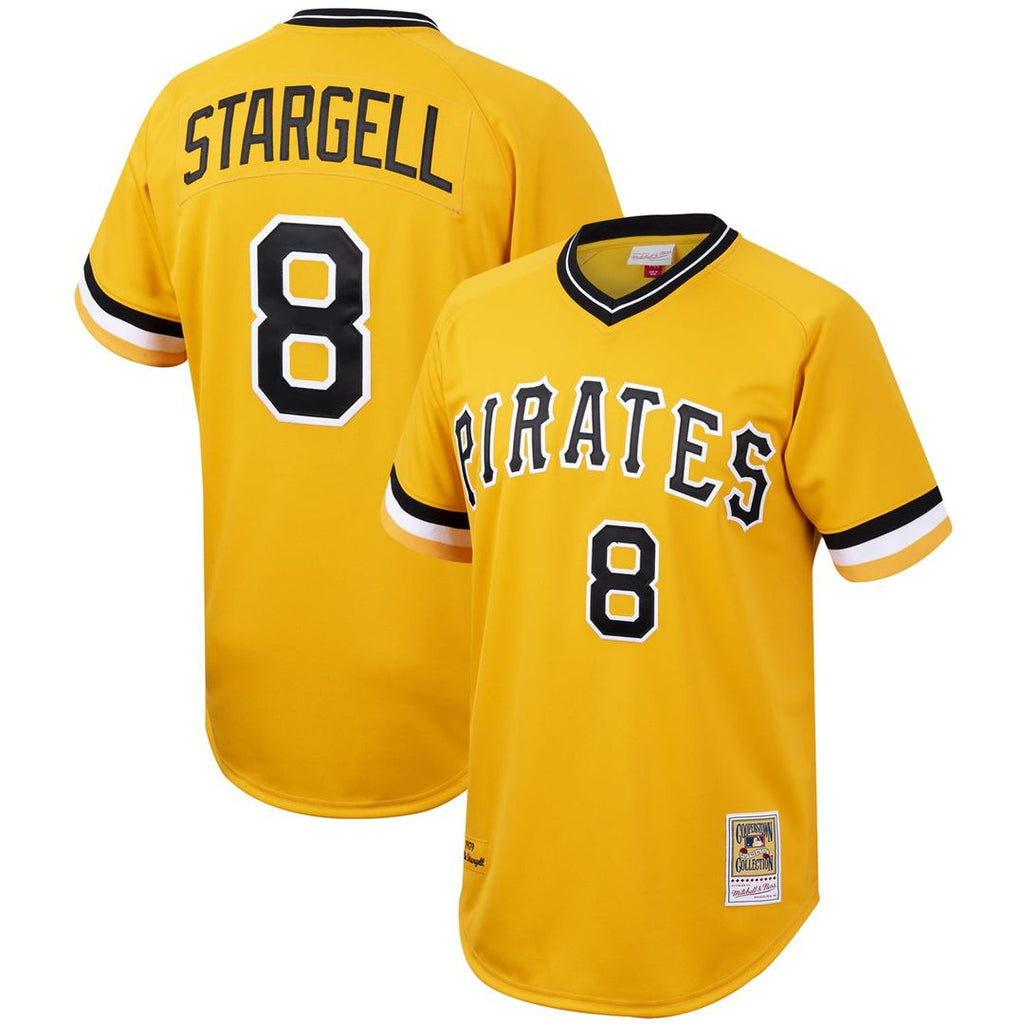 Willie Stargell Pittsburgh Pirates | Mitchell & Ness Cooperstown Collection Authentic Jersey - Gold