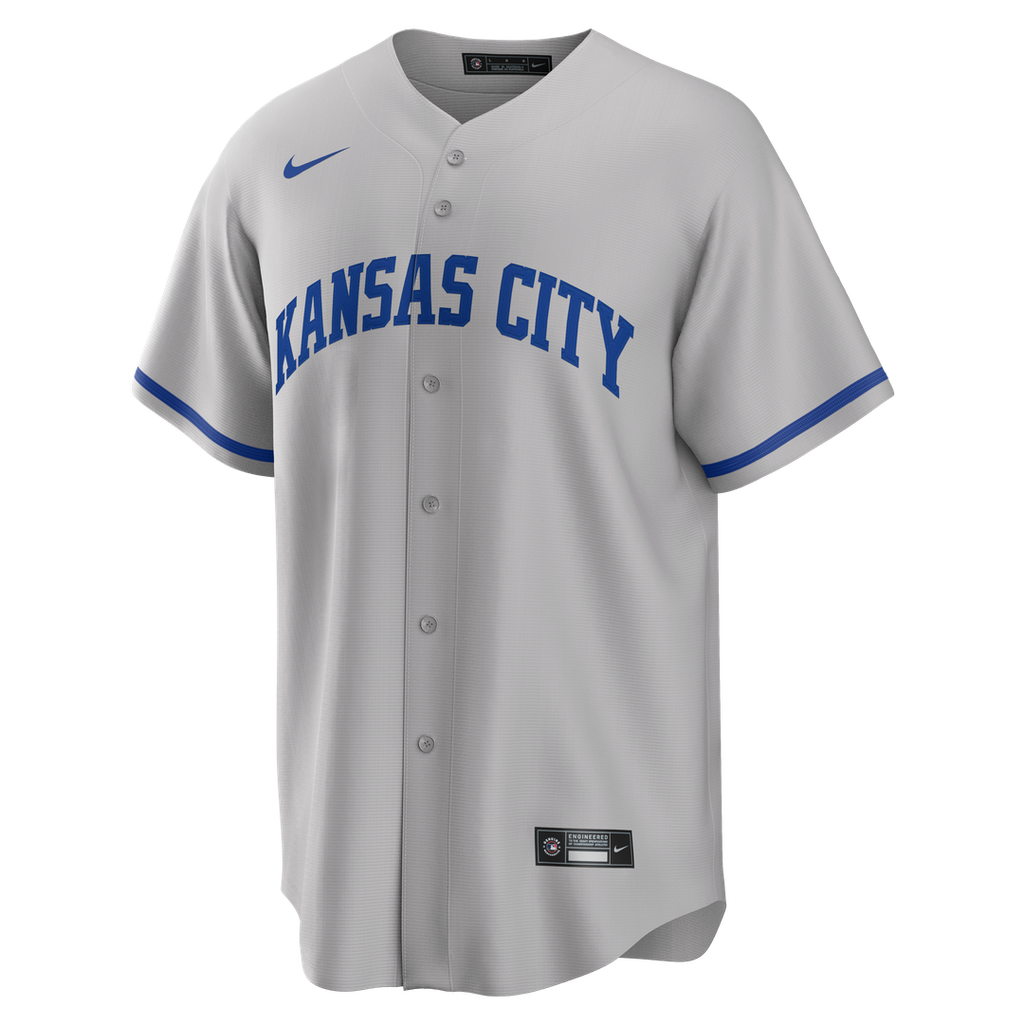 Kansas City Royals Bobby Witt Jr. | Nike Gray Road Replica Jersey