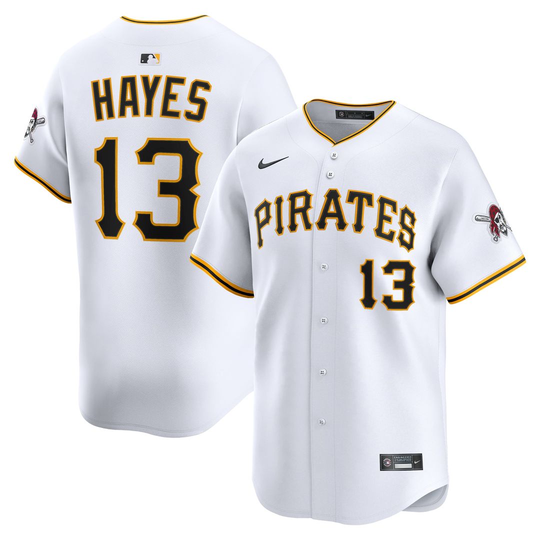 Pittsburgh Pirates Ke'Bryan Hayes | Nike White Home Limited Player Jersey