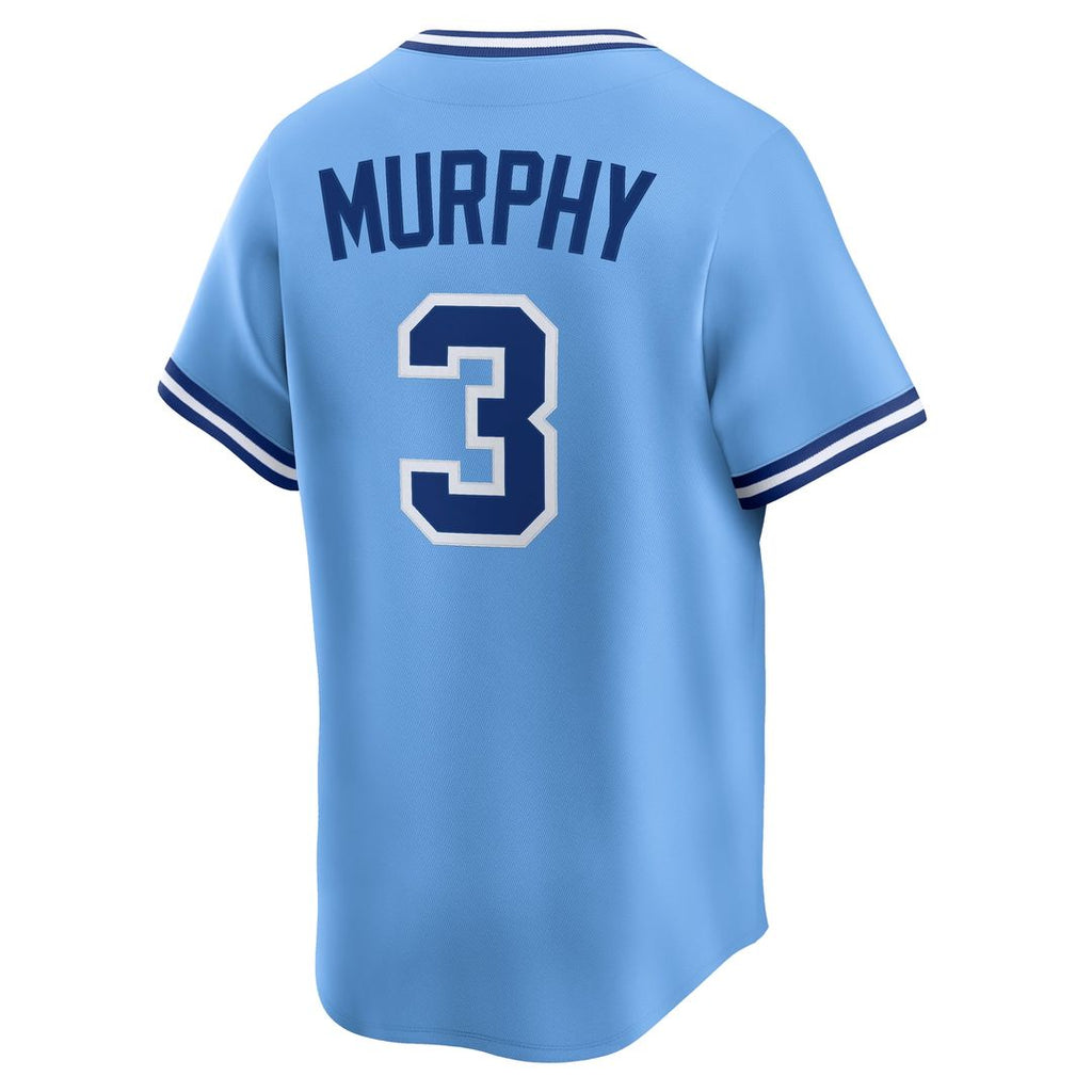 Atlanta Braves Dale Murphy | Nike Light Blue Throwback Cooperstown Collection Limited Jersey