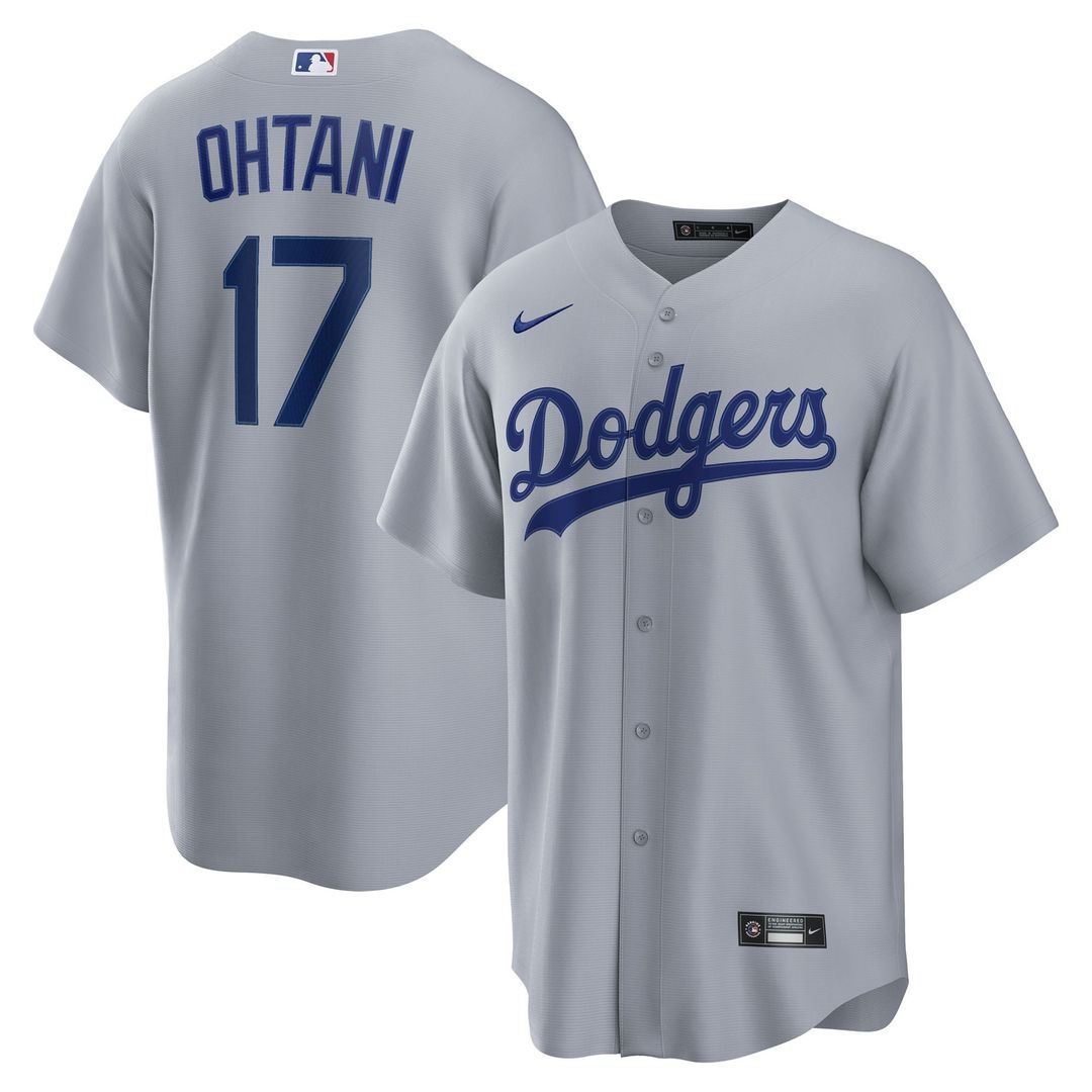 Los Angeles Dodgers Shohei Ohtani | Nike Gray Road Replica Jersey