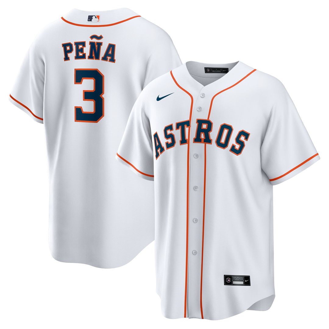 Houston Astros Jeremy Peña | Nike White Home Replica Jersey