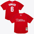 Philadelphia Phillies Ryan Howard | Mitchell & Ness Red Big & Tall Cooperstown Mesh Batting Practice Jersey